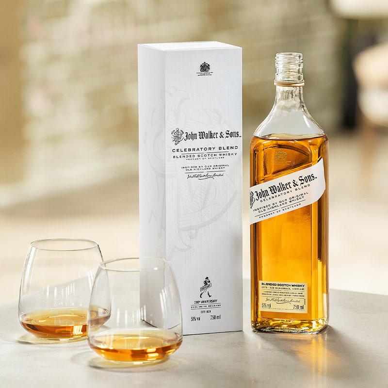 Johnnie Walker尊尼获加200年珍藏苏格兰威士忌欢庆版老高地750ml